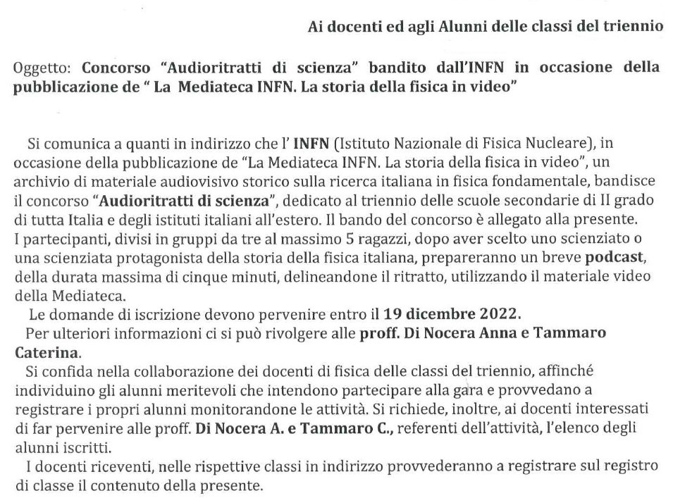 Autoritratti di scienza